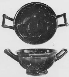CUP SKYPHOS (ATHENIAN, BLACK GLAZE)