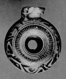 RING VASE (CORINTHIAN, BLACK-FIGURE)