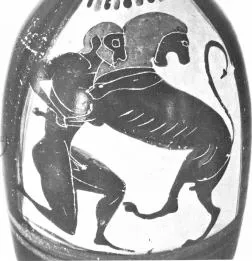 LEKYTHOS (ATHENIAN, BLACK-FIGURE)