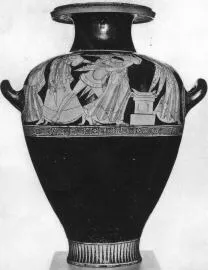 STAMNOS (ATHENIAN, RED-FIGURE)