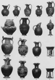 OINOCHOE (ETRUSCAN, BUCCHERO)