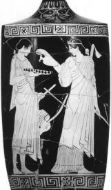 LEKYTHOS (ATHENIAN, RED-FIGURE)