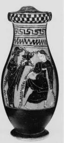 OLPE (ATHENIAN, BLACK-FIGURE)