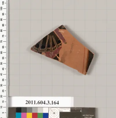 Terracotta fragment of an amphora (jar)