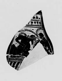 OLPE, FRAGMENTS (ATHENIAN, BLACK-FIGURE)