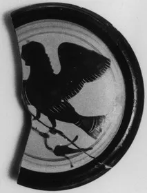 STAND, FRAGMENT (ATHENIAN, BLACK-FIGURE)
