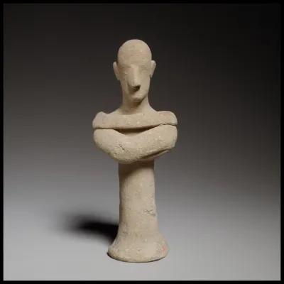 Standing male figurine
