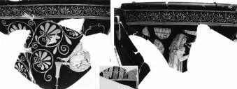 KRATER, CALYX, FRAGMENTS (ATHENIAN, RED-FIGURE)