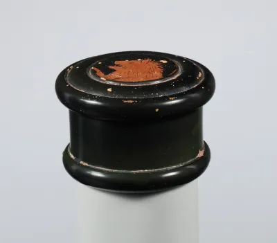 Terracotta pyxis (box)