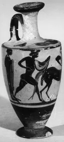 LEKYTHOS (ATHENIAN, BLACK-FIGURE)