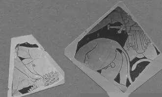 CUP, FRAGMENTS (ATHENIAN, RED-FIGURE)