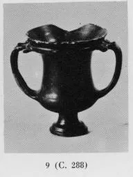 KANTHAROS (ETRUSCAN, BLACK GLAZE)