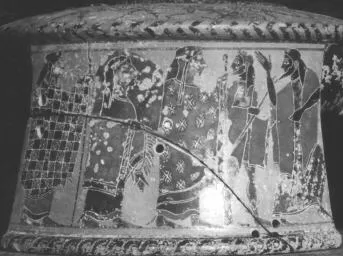 PYXIS (ATHENIAN, BLACK-FIGURE)