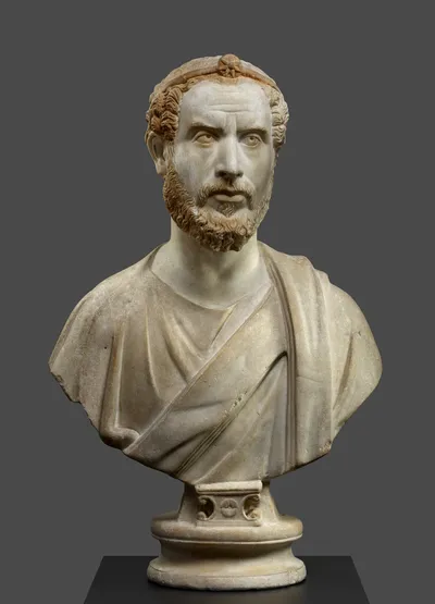 Portrait Bust of Man, Perhaps a Priest of Serapis