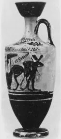 LEKYTHOS (ATHENIAN, BLACK-FIGURE)