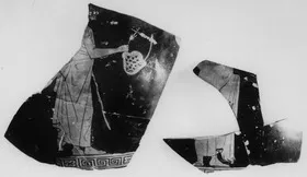 AMPHORA, NECK, FRAGMENTS (ATHENIAN, RED-FIGURE)