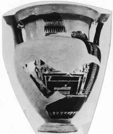 KRATER, COLUMN (ATHENIAN, RED-FIGURE)