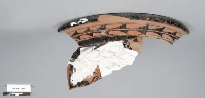 Terracotta fragment of a bell-krater (bowl for mixing wine and water)