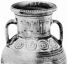 AMPHORA, NECK (UNCERTAIN GEOMETRIC)