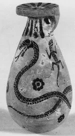 ALABASTRON (CORINTHIAN, BLACK-FIGURE)