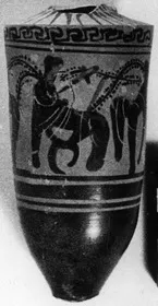 LEKYTHOS (ATHENIAN, BLACK-FIGURE)