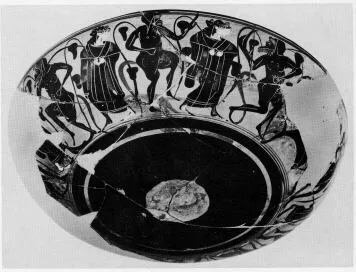 CUP (ATHENIAN, BLACK-FIGURE)
