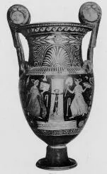 KRATER, VOLUTE (SOUTH ITALIAN, APULIAN, RED-FIGURE)