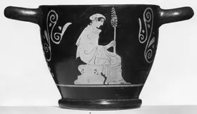 SKYPHOS (ATHENIAN, RED-FIGURE)