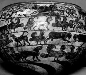 DINOS (ATHENIAN, BLACK-FIGURE)