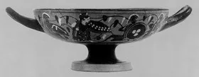 CUP A (ATHENIAN, BLACK-FIGURE)