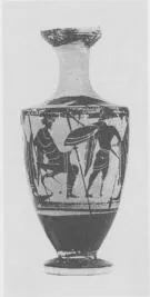 LEKYTHOS (ATHENIAN, BLACK-FIGURE)