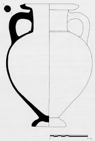 AMPHORA, BELLY (ETRUSCAN, BLACK-FIGURE)