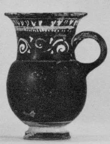 OINOCHOE (SOUTH ITALIAN, GNATHIAN, BLACK GLAZE)