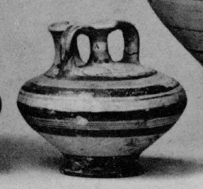 STIRRUP JAR (MYCENEAN)