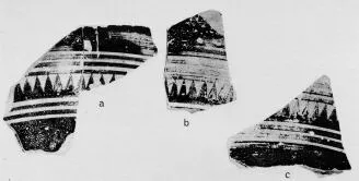 KRATER, FRAGMENTS (ATHENIAN GEOMETRIC)