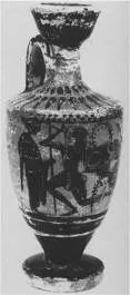 LEKYTHOS (ATHENIAN, BLACK-FIGURE)