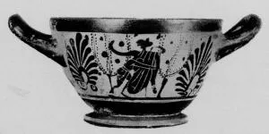 CUP SKYPHOS (ATHENIAN, BLACK-FIGURE)
