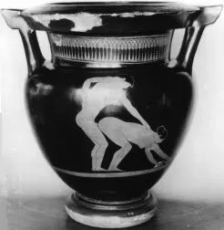 KRATER, COLUMN (ATHENIAN, RED-FIGURE)