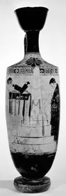 LEKYTHOS (ATHENIAN, RED-FIGURE)