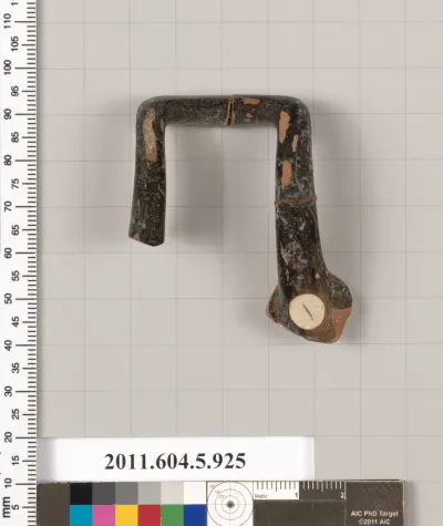 Terracotta fragment of a kylix (drinking cup)