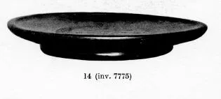 PLATE (SOUTH ITALIAN, CAMPANIAN, BLACK GLAZE)