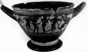 SKYPHOS (ATHENIAN, BLACK-FIGURE)