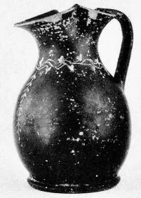 OINOCHOE (SOUTH ITALIAN, GNATHIAN, ADDED COLOUR)