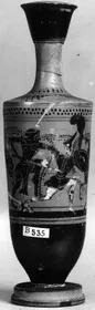 LEKYTHOS (ATHENIAN, BLACK-FIGURE)