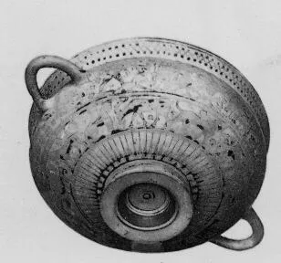 CUP (CORINTHIAN, BLACK-FIGURE)