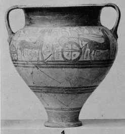 KRATER (MYCENEAN, OUTLINE)
