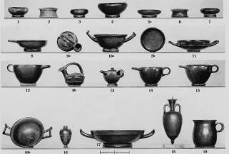 VARIOUS (ATHENIAN, BLACK GLAZE)
