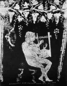 KRATER, BELL (SOUTH ITALIAN, GNATHIAN, BLACK GLAZE)