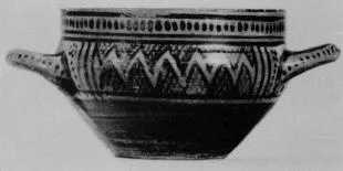 SKYPHOS (ATHENIAN GEOMETRIC)
