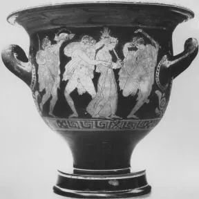 KRATER, BELL (ATHENIAN, RED-FIGURE)